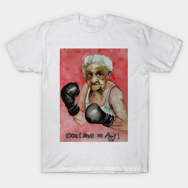 The boxer T-Shirt by The artist of light in the darkness 